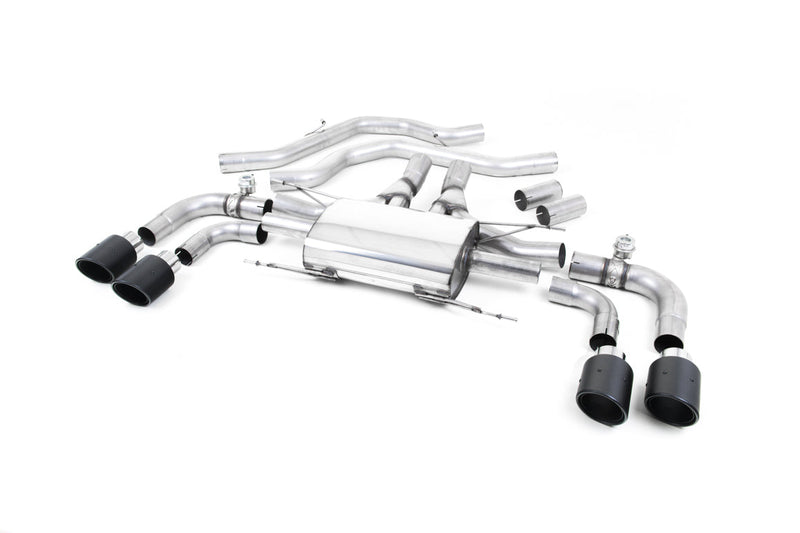 Milltek Sport - Alfa Romeo Giulia Quadrifoglio 2.9 V6 Bi-Turbo (Non OPF/GPF Models) 2017 - Exhaust System (Multiple Options)