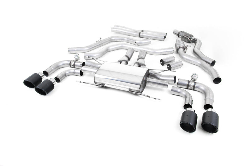 Milltek Sport - Alfa Romeo Giulia Quadrifoglio 2.9 V6 Bi-Turbo (Non OPF/GPF Models) 2017 - Exhaust System (Multiple Options)
