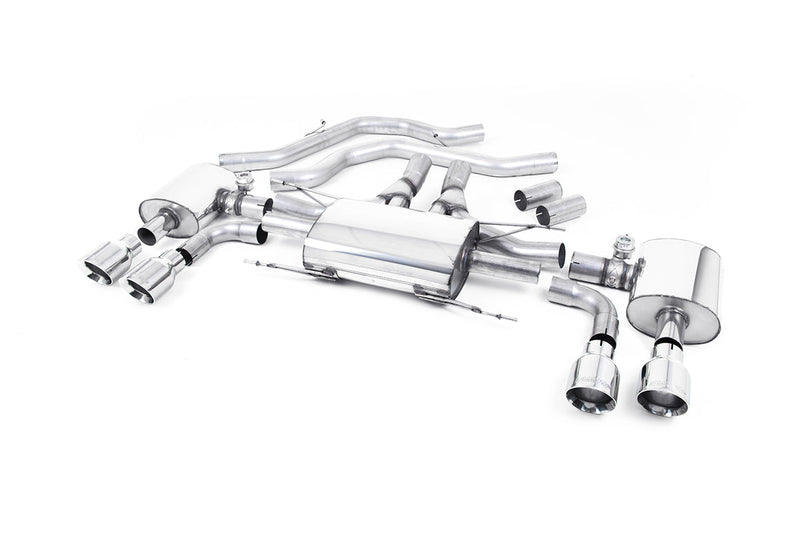 Milltek Sport - Alfa Romeo Giulia Quadrifoglio 2.9 V6 Bi-Turbo (Non OPF/GPF Models) 2017 - Exhaust System (Multiple Options)