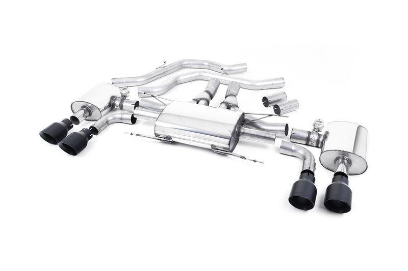 Milltek Sport - Alfa Romeo Giulia Quadrifoglio 2.9 V6 Bi-Turbo (Non OPF/GPF Models) 2017 - Exhaust System (Multiple Options)