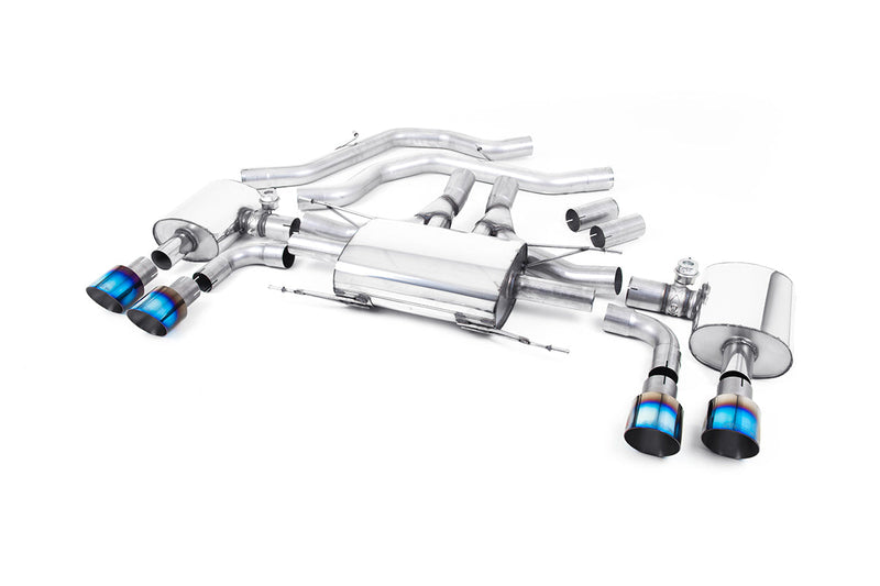 Milltek Sport - Alfa Romeo Giulia Quadrifoglio 2.9 V6 Bi-Turbo (Non OPF/GPF Models) 2017 - Exhaust System (Multiple Options)