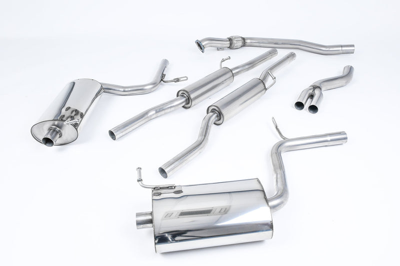 Milltek Sport - Cat Back Exhaust - Audi A4 B7 1.8T Quattro Saloon & Avant