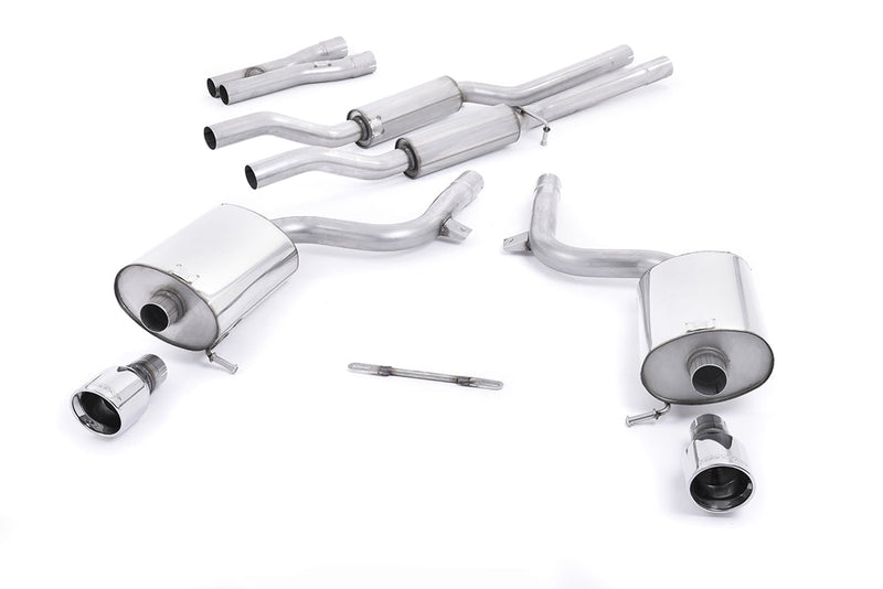 Milltek Sport - Cat Back Exhaust (Multiple Options) Audi A4 B6 3.0 V6 Quattro (Saloon & Cabriolet)