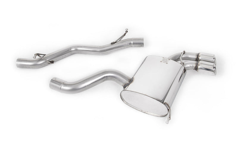 Milltek Sport - Cat Back Exhaust (Resonated or None Resonated) Audi S3 8P 3-Door