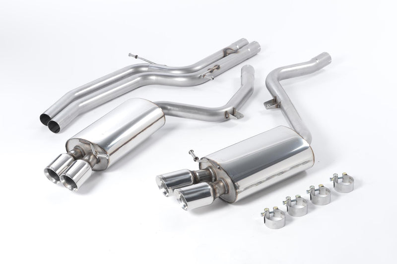 Milltek Sport - Cat Back Exhaust (Multiple Options) Audi S5 B8 Coupe (Manual Only)