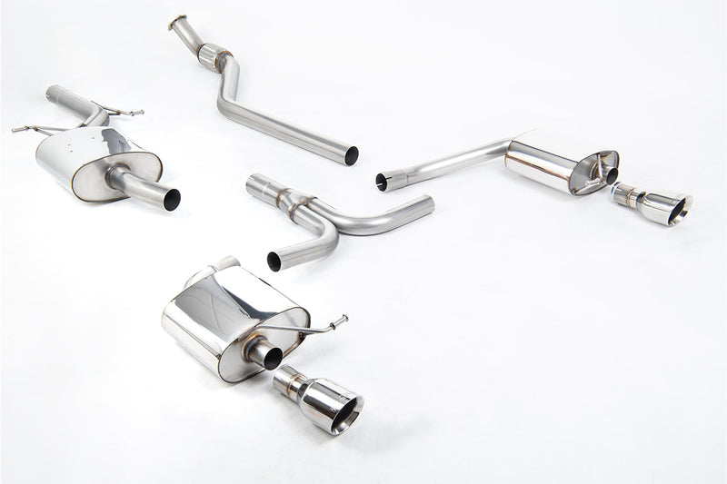 Milltek Sport - Cat Back Exhaust (Multiple Options) Audi A4 B8 2.0TFSI
