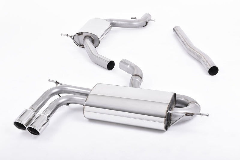 Milltek Sport - Audi A3 8P 1.8 TSI 2WD 3-Door - Cat Back Exhaust (Multiple Options)