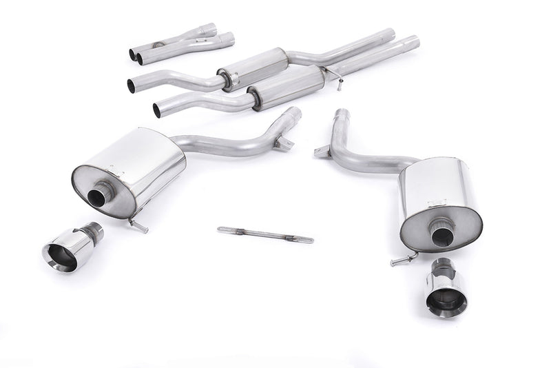 Milltek Sport - Cat Back Exhaust (Multiple Options) Audi A4 B6 3.0 V6 Quattro (Saloon & Cabriolet)