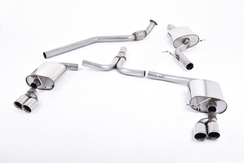 Milltek Sport - Cat Back Exhaust (Multiple Options) Audi A5 B8 (8T) Coupe S Line 2.0TFSI S Tronic