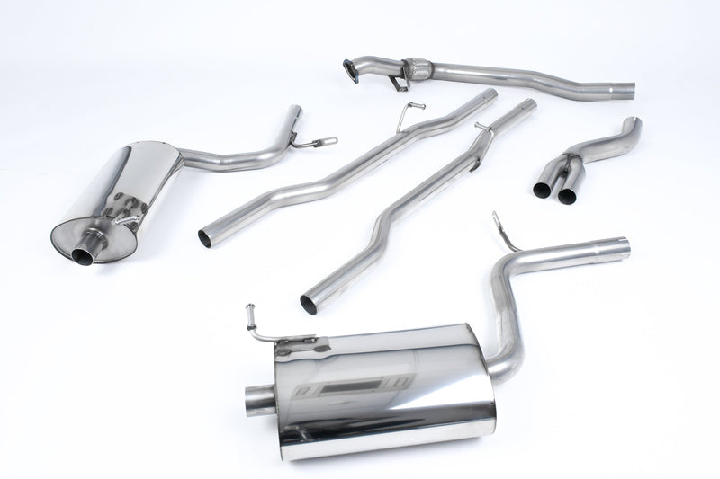 Milltek Sport - Cat Back Exhaust (Multiple Options) - Audi A4 B6 Quattro 1.8T (saloon / avant 5 speed)