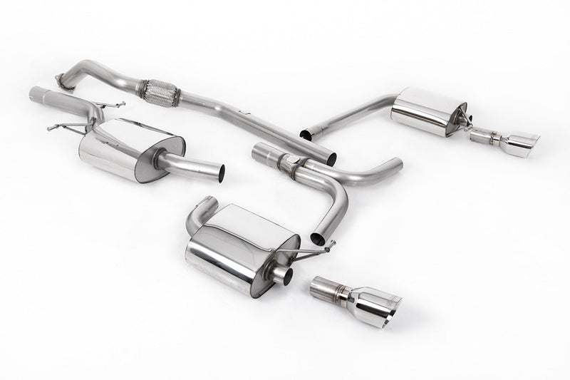 Milltek Sport - Cat Back Exhaust (Multiple Options) Audi A5 B8 (8T) Multitronic / S Tronic Sportback