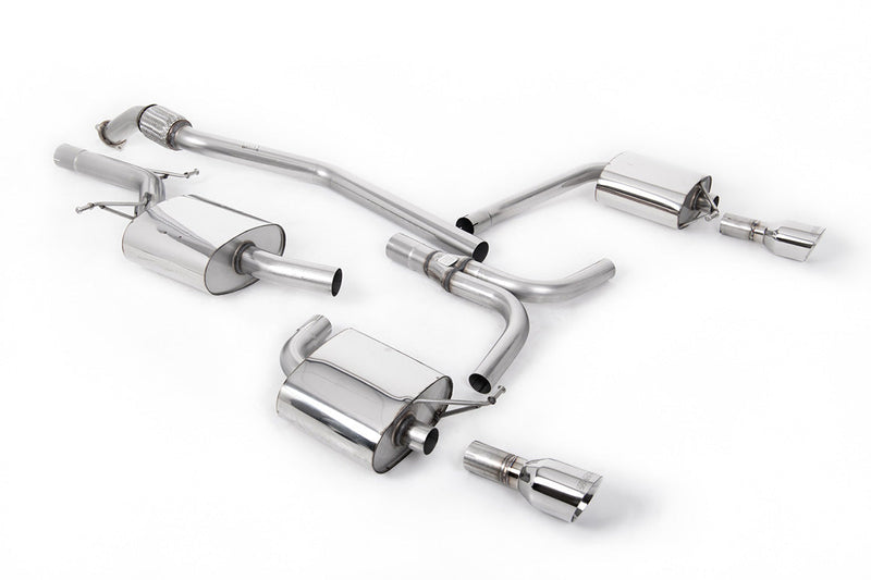 Milltek Sport - Cat Back Exhaust (Multiple Options) Audi A5 B8 (8T) Sportback 2.0 TFSI