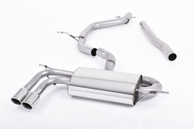 MILLTEK SPORT - DPF BACK EXHAUST - AUDI A3 8P 2.0 TDI SPORT BACK
