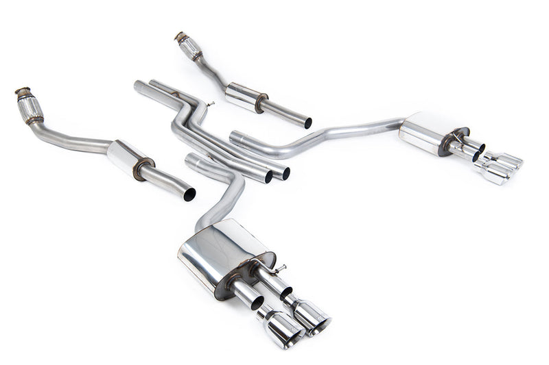 Milltek Sport - Cat Back Exhaust (Multiple Options) - Audi S6 C7 & S7 C7 Sportback