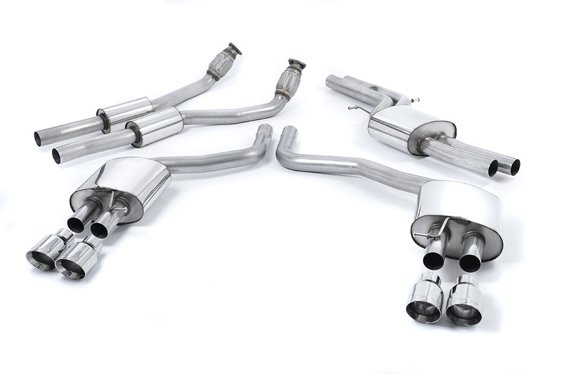 Milltek Sport - Cat Back Exhaust (Multiple Options) - Audi S6 C7 & S7 C7 Sportback