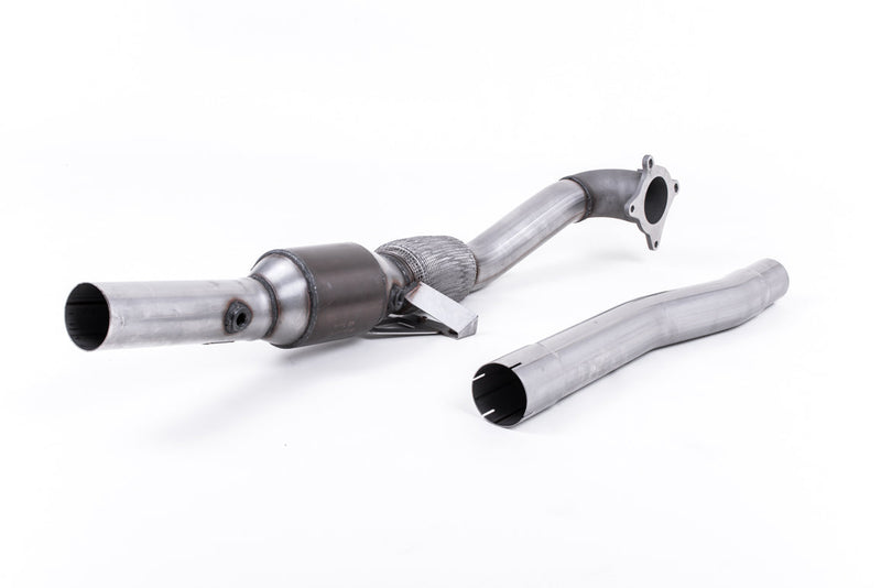 Milltek Sport - Downpipe with Decat or sports cat - Audi TT MK2 2.0 TFSi