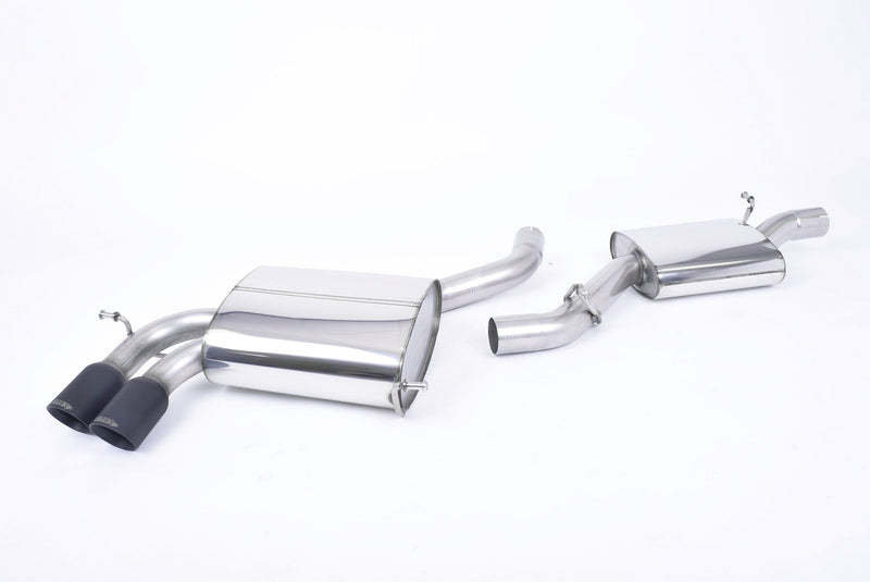 Milltek Sport - Cat Back Exhaust (Resonated or None Resonated) Audi S3 8P 3-Door