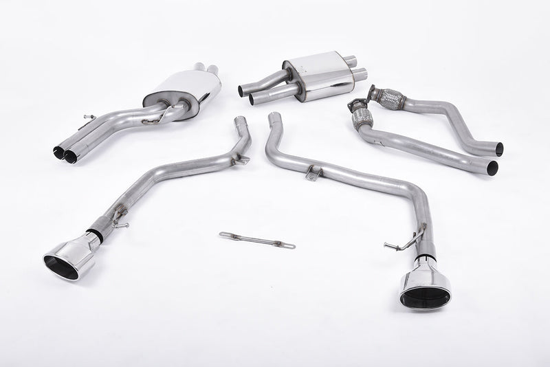 Milltek Sport - Cat Back Exhaust (Multiple Options) Audi S5 B8 Coupe & Cabriolet