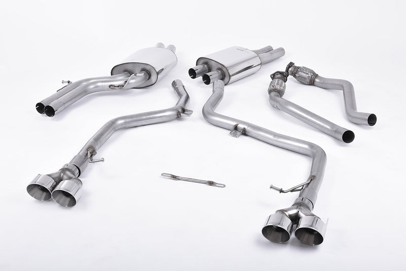 Milltek Sport - Cat Back Exhaust (Multiple Options) Audi S5 B8.5 Sportback