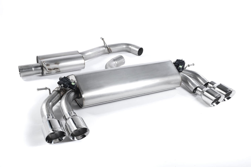 Milltek Sport - Cat Back Exhaust (Multiple Options) - Audi S3 8V / 8V2 (Without GPF) 3 DOOR MODEL