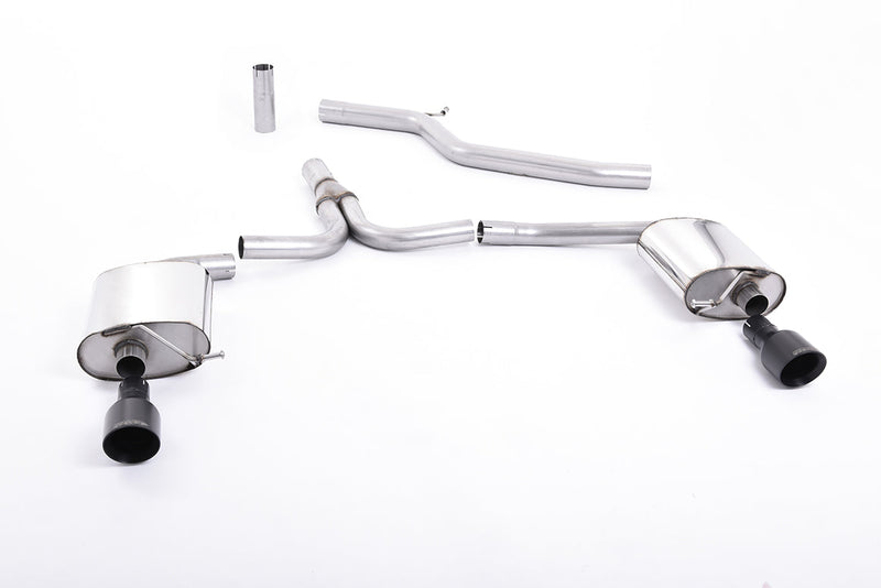 Milltek Sport - Cat Back Exhaust (Multiple Options) Audi A4 B8 3.0TDI Quattro