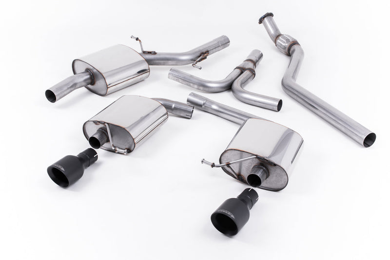 Milltek Sport - Cat Back Exhaust (Multiple Options) Audi A5 B8 (8T) Cabriolet & Coupe