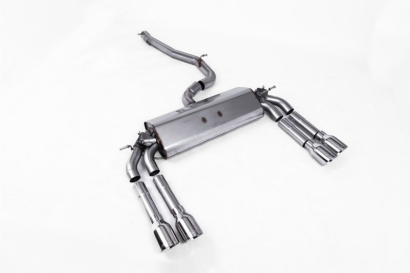 Milltek Sport - Cat Back Exhaust (Multiple Options) - Audi S3 8V / 8V2 (Without GPF) Saloon & Cabrio