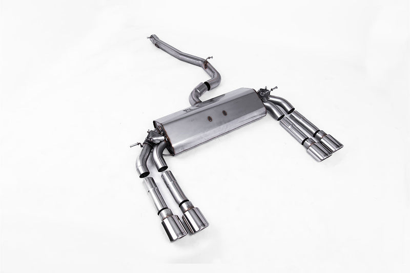 Milltek Sport - Cat Back Exhaust (Multiple Options) - Audi S3 8V / 8V2 (Without GPF) Saloon & Cabrio