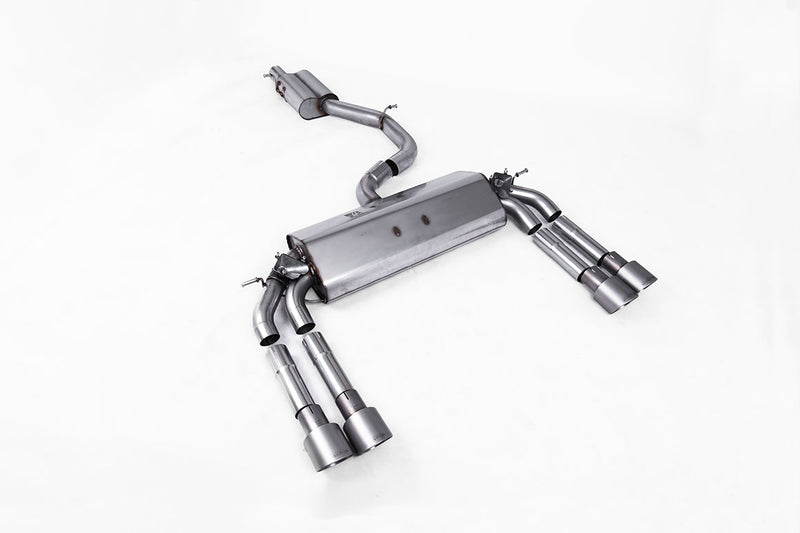 Milltek Sport - Cat Back Exhaust (Multiple Options) - Audi S3 8V / 8V2 (Without GPF) Saloon & Cabrio