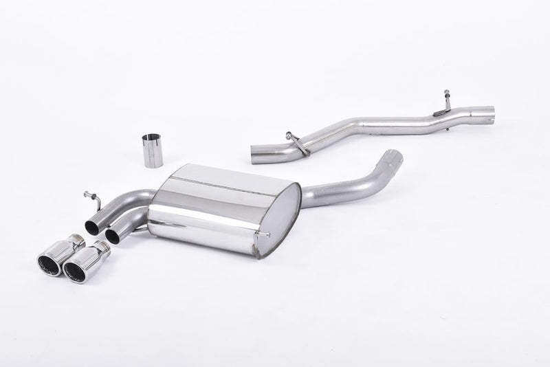 Milltek Sport - Cat Back Exhaust (Non Res) - Audi A3 8P 3.2 V6 Quattro (3&5 door sportback)