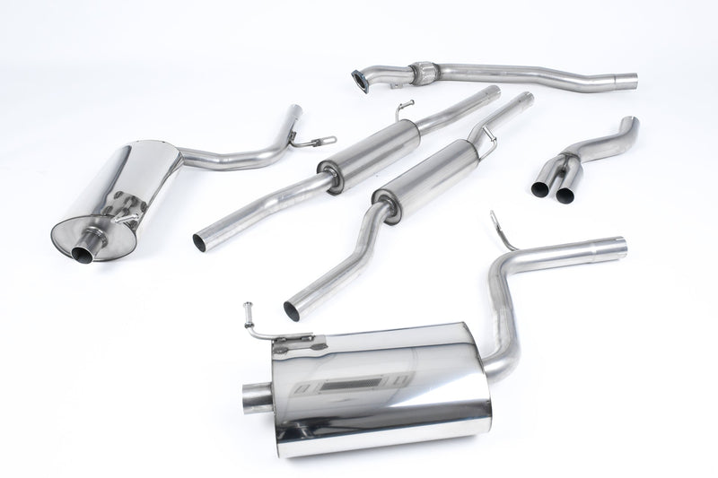 MIlltek Sport - Cat Back Exhaust (Multiple Options) Audi A4 B7 2.0TFSi Quattro & DTM