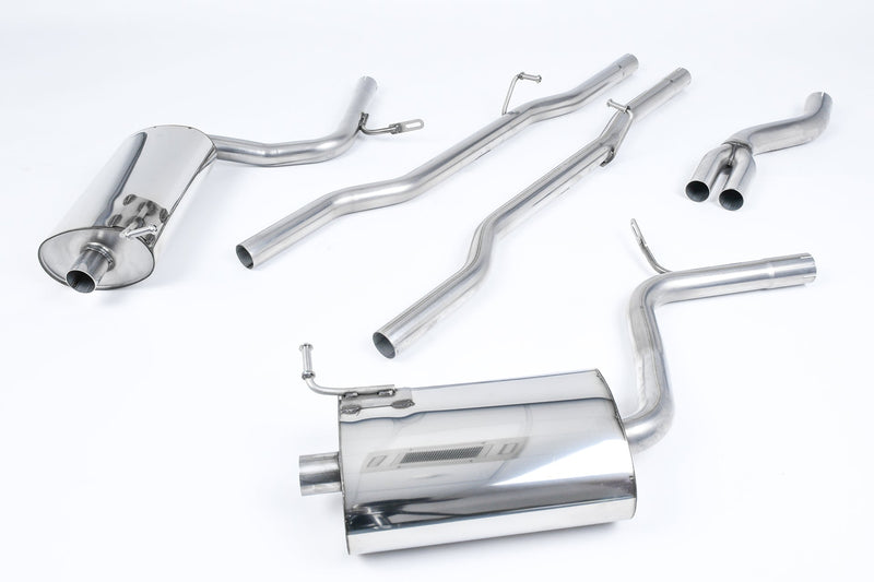 MIlltek Sport - Cat Back Exhaust (Multiple Options) Audi A4 B7 2.0TFSi Quattro & DTM
