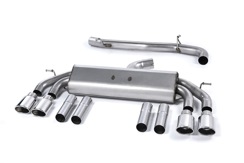 Milltek Sport - Cat Back Exhaust (Multiple Options) - Audi S3 8V / 8V2 (Without GPF) Saloon & Cabrio