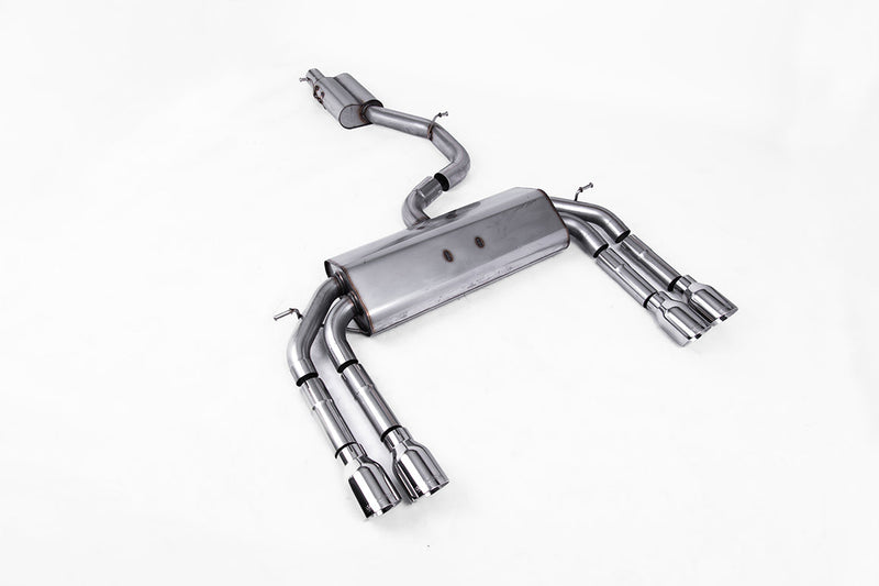 Milltek Sport - Cat Back Exhaust (Multiple Options) - Audi S3 8V / 8V2 (Without GPF) Saloon & Cabrio