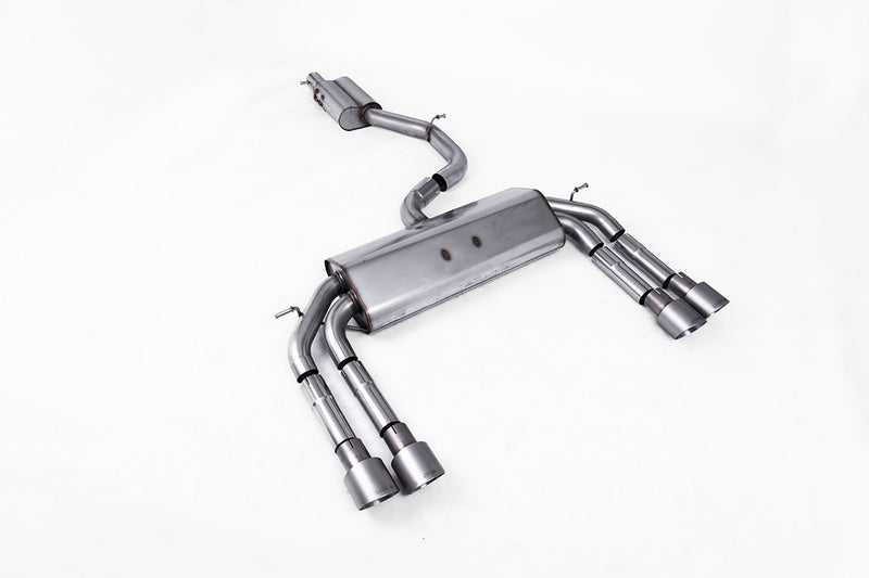Milltek Sport - Cat Back Exhaust (Multiple Options) - Audi S3 8V / 8V2 (Without GPF) Saloon & Cabrio