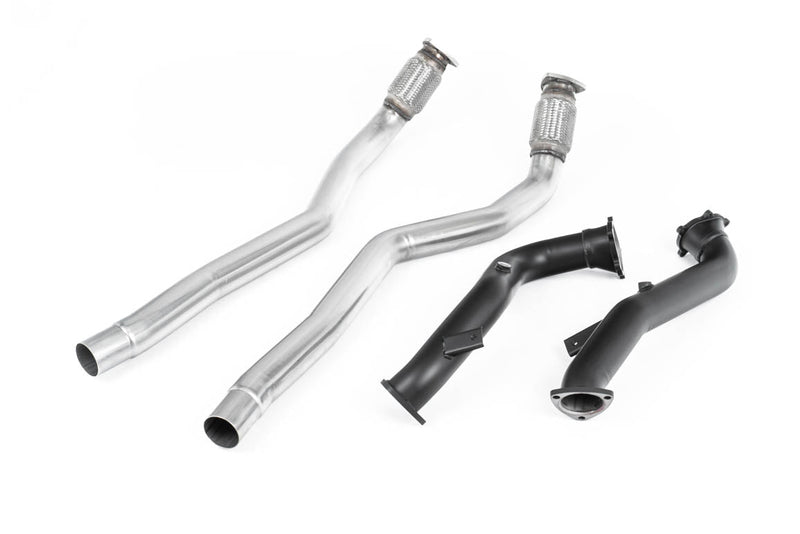 Milltek Sport - Downpipe with Decat or Sports cat - Audi RS6 C7 / S6 C7 / RS7 C7 / S7 C7