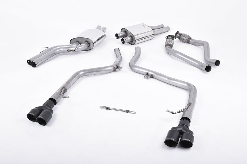 Milltek Sport - Cat Back Exhaust (Multiple Options) Audi S5 B8 Coupe & Cabriolet
