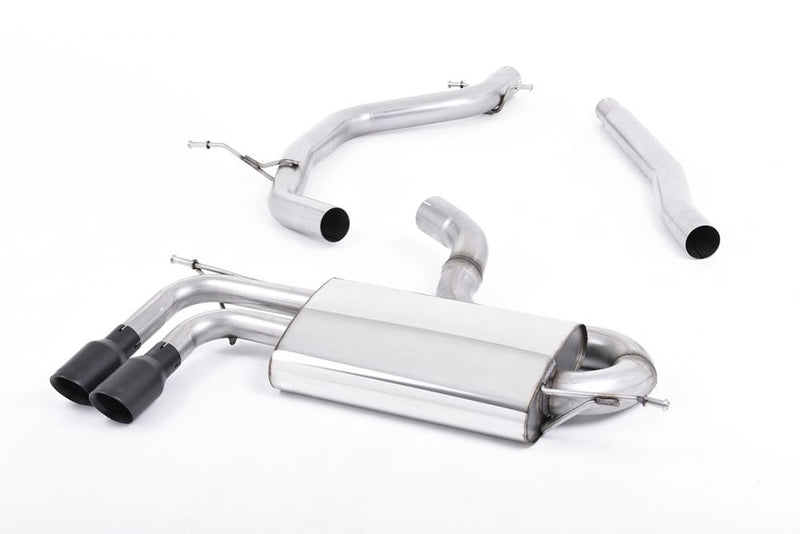 MILLTEK SPORT - DPF BACK EXHAUST - AUDI A3 8P 2.0 TDI 3 DOOR (MULTIPLE OPTIONS)