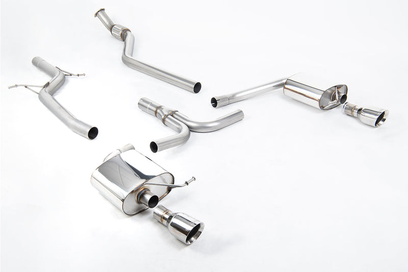 Milltek Sport - Cat Back Exhaust (Multiple Options) Audi A4 B8 2.0TFSI