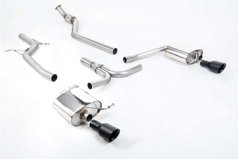 Milltek Sport - Cat Back Exhaust (Multiple Options) Audi A4 B8 2.0TFSI