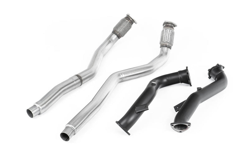 Milltek Sport - Downpipe with Decat or Sports cat - Audi RS6 C7 / S6 C7 / RS7 C7 / S7 C7