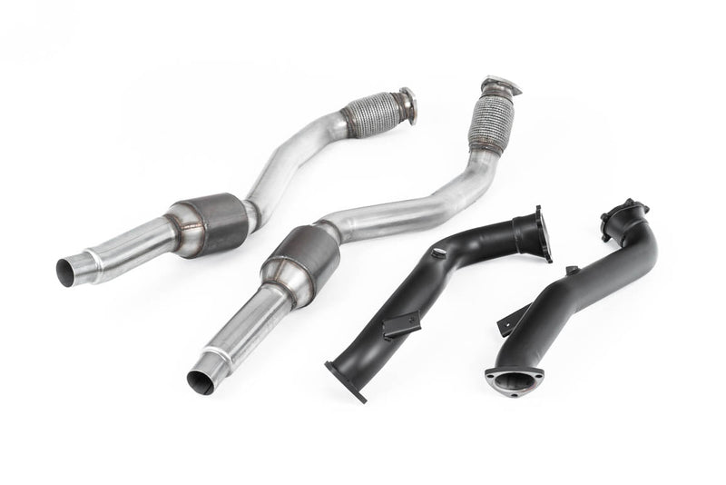 Milltek Sport - Downpipe with Decat or Sports cat - Audi RS6 C7 / S6 C7 / RS7 C7 / S7 C7