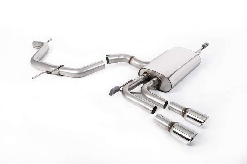 Milltek Sport - Cat Back Exhaust (Multiple Options) - Audi A3 8P 2.0FSI (5 door sportback)