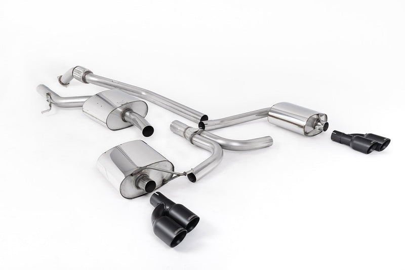 Milltek Sport - Cat Back Exhaust (Multiple Options) Audi A5 B8 (8T) Cabriolet & Coupe