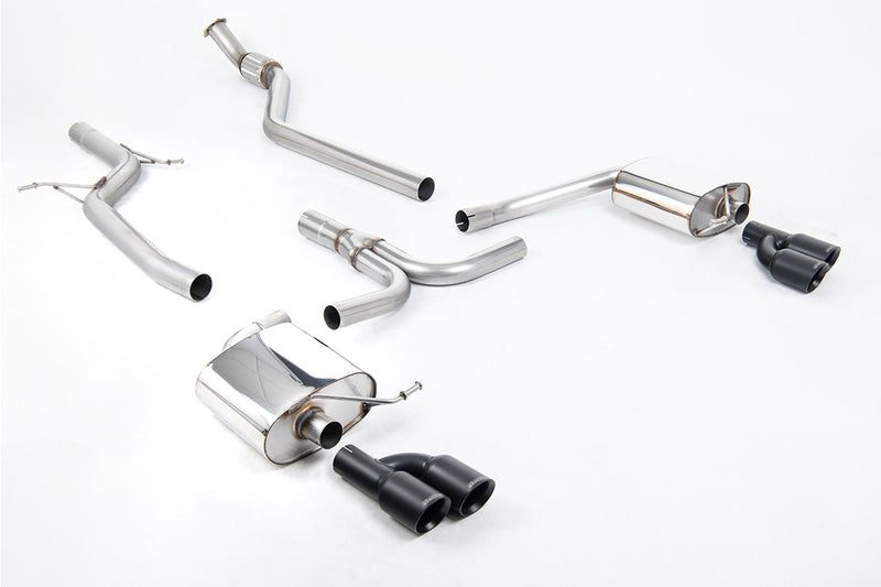 Milltek Sport - Cat Back Exhaust (Multiple Options) Audi A4 B8 2.0TFSI