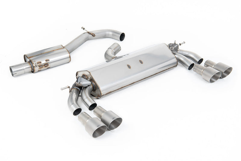 Milltek Sport - GPF Back Exhaust (Multiple Options) - Audi S3 8V / 8V2 (WITH GPF) SPORTBACK