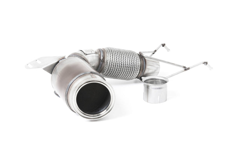 Milltek Sport - Mini Mk3 (F55, F56 & JCW/GP3) - GPF/OPF Only - Large Bore downpipe with Sports Cat or Decat