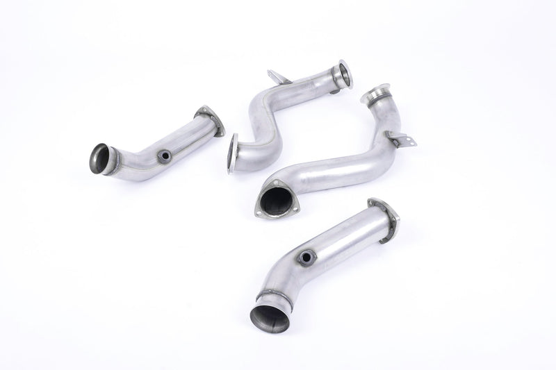 Milltek Sport - Mercedes C-Class C63 & C63 S (W205) Saloon Non-GPF Equipped Models Downpipe with Decat or Sports Cat