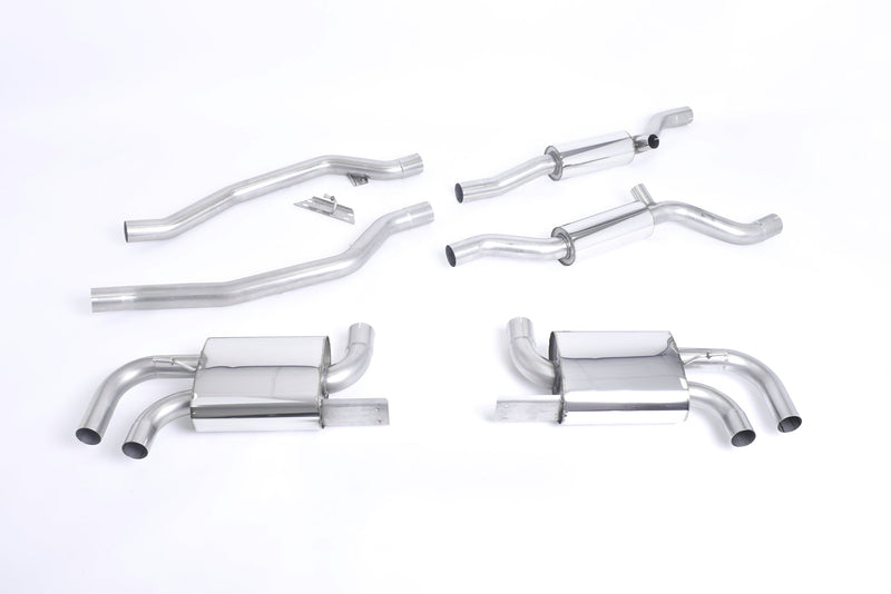 Milltek Sport - Porsche Cayenne 958 Turbo 4.8 V8 (Pre-Facelift) Cat Back Exhaust System (Multiple Options)