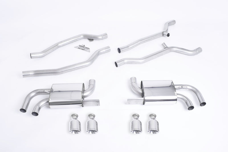 Milltek Sport - Porsche Cayenne 958 Turbo 4.8 V8 (Pre-Facelift) Cat Back Exhaust System (Multiple Options)